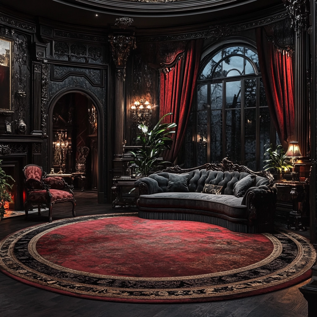 round carpet living room 58