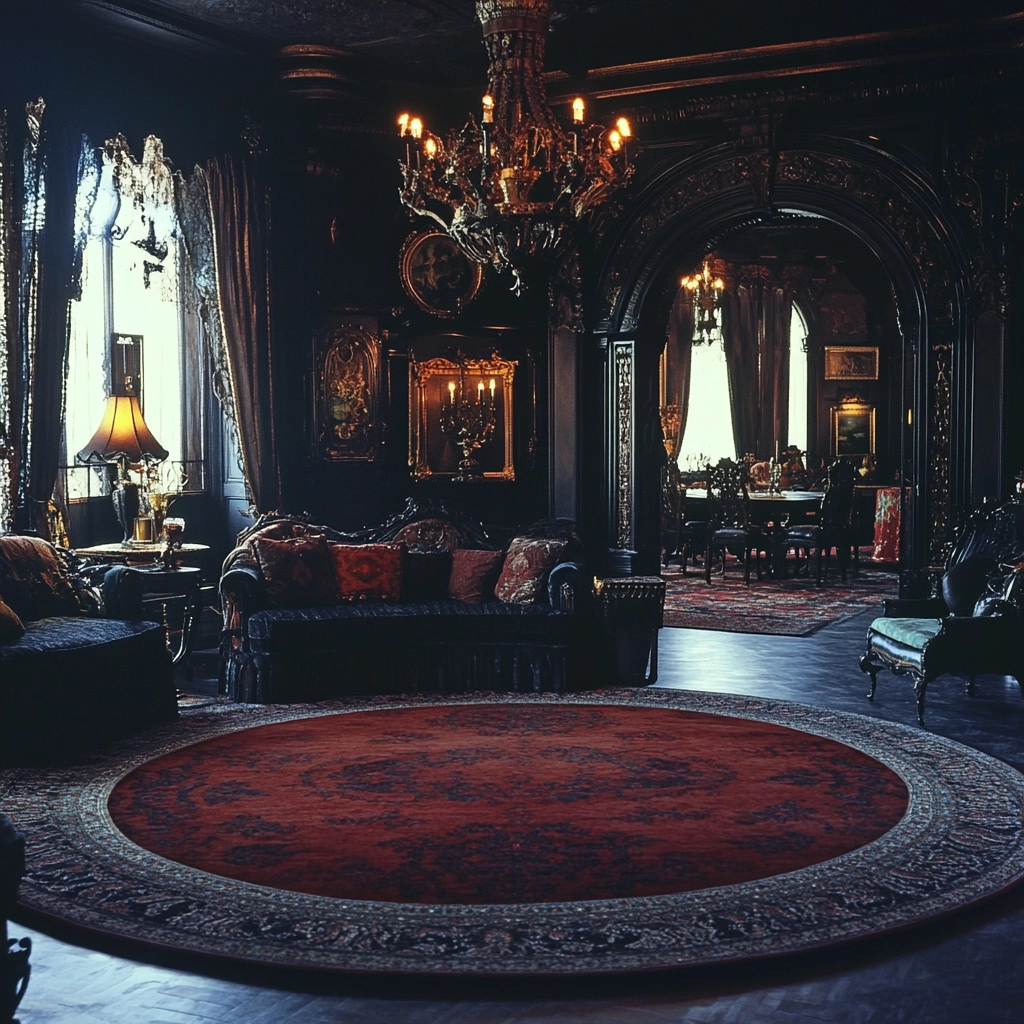 round carpet living room 60