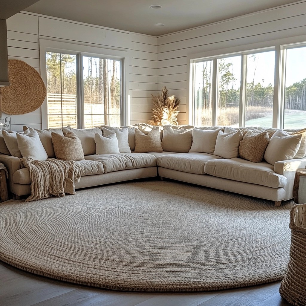 round carpet living room 61