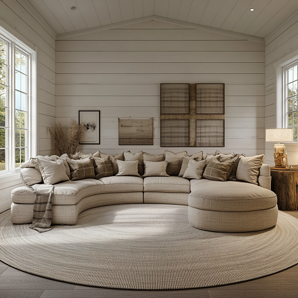 round carpet living room 62