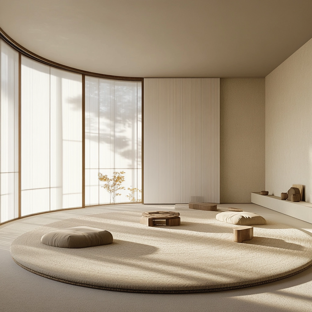 round carpet living room 65