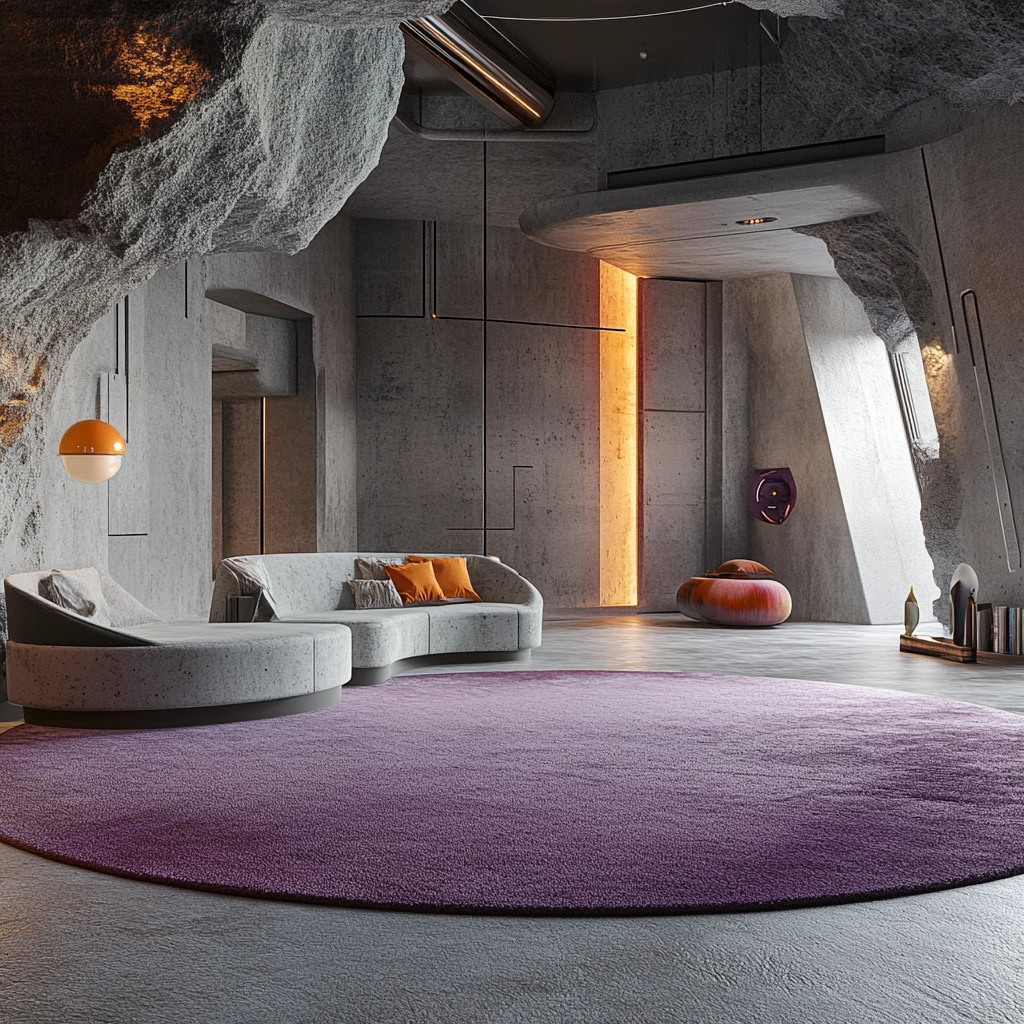 round carpet living room 70