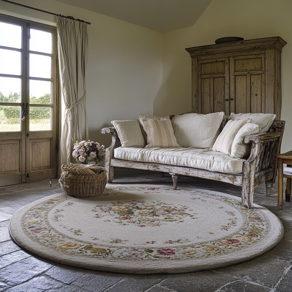 round carpet living room 76