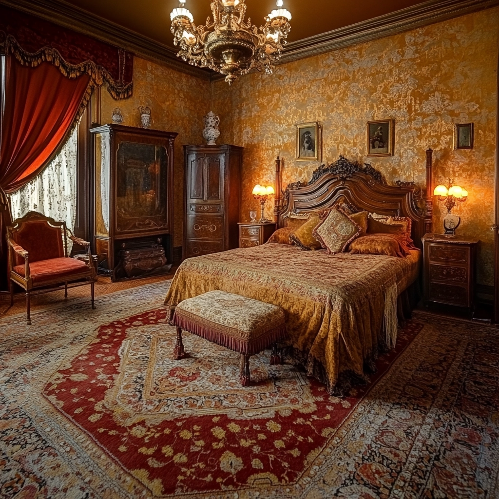 rug in bedroom 23