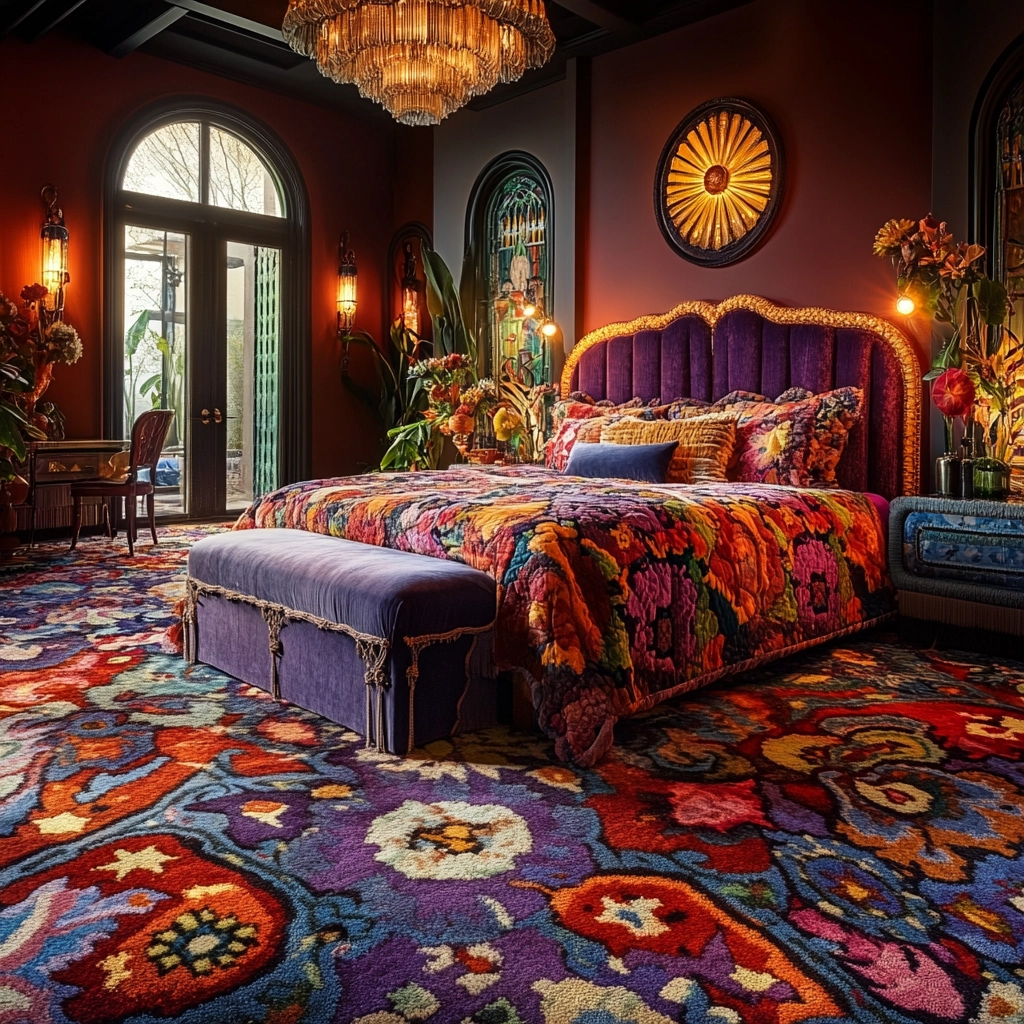 rug in bedroom 43