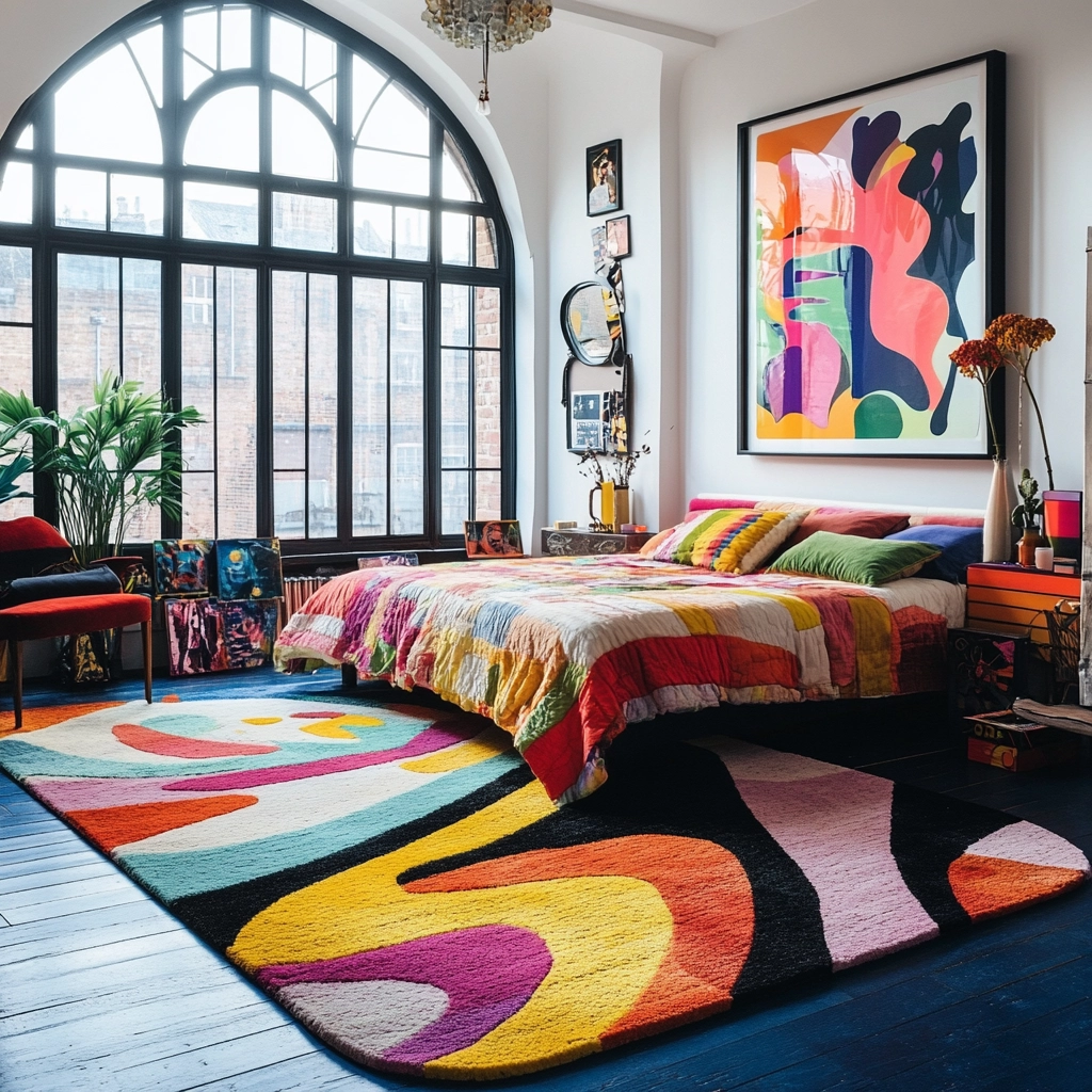 rug in bedroom 80