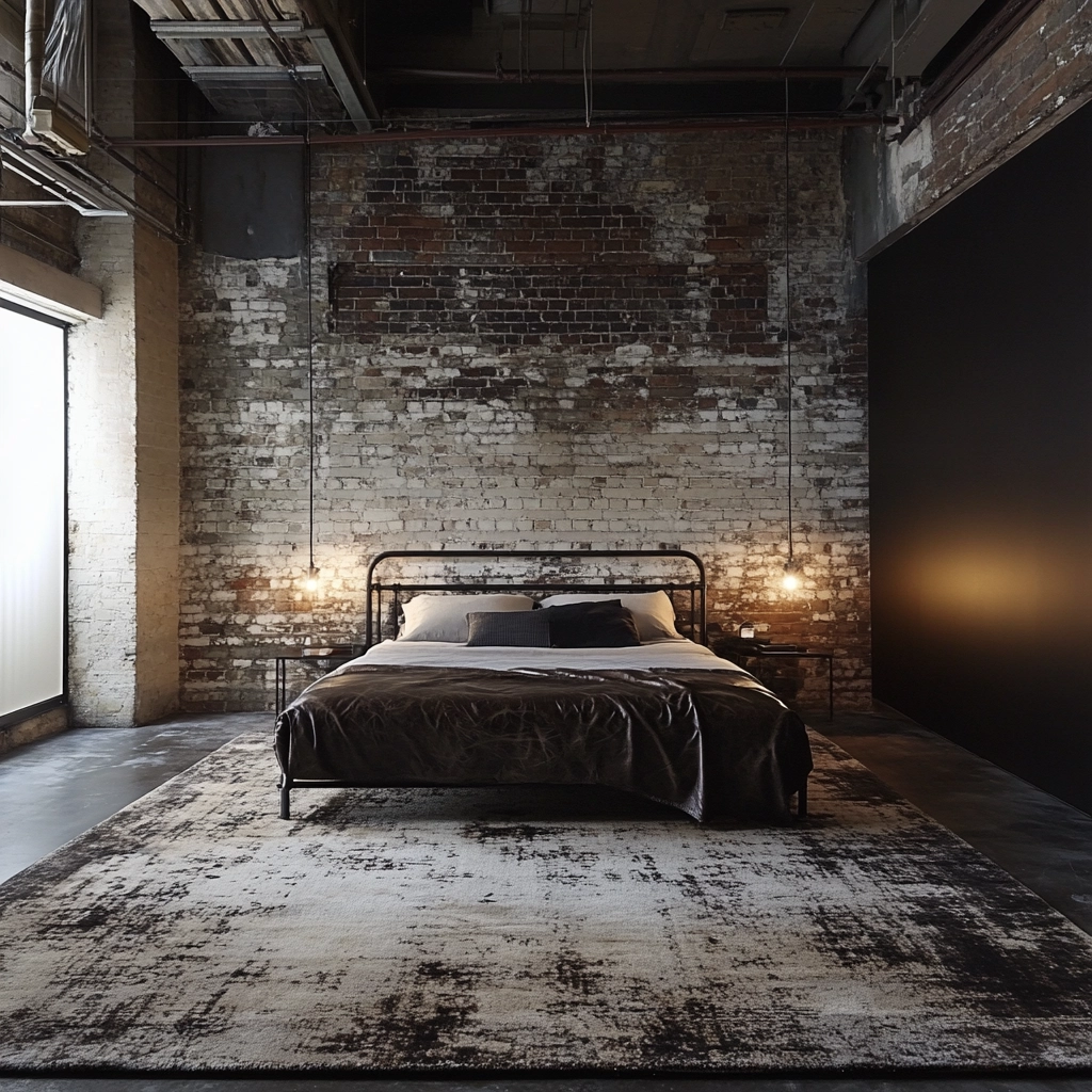 rug in carpeted bedroom 12
