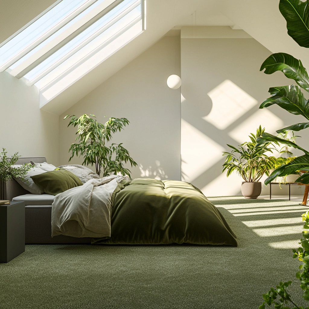rug in carpeted bedroom 28