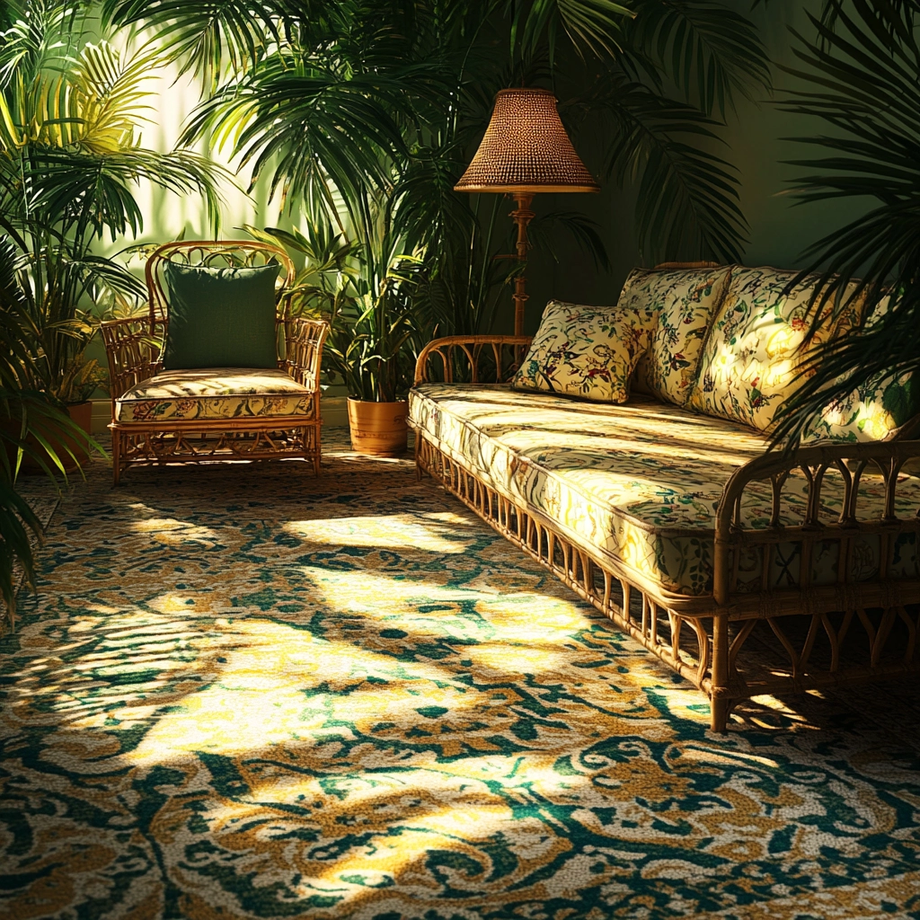 rug in carpeted bedroom 40