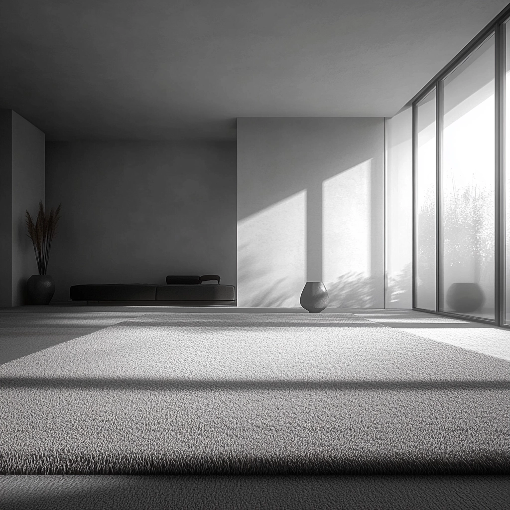 rug in carpeted bedroom 50