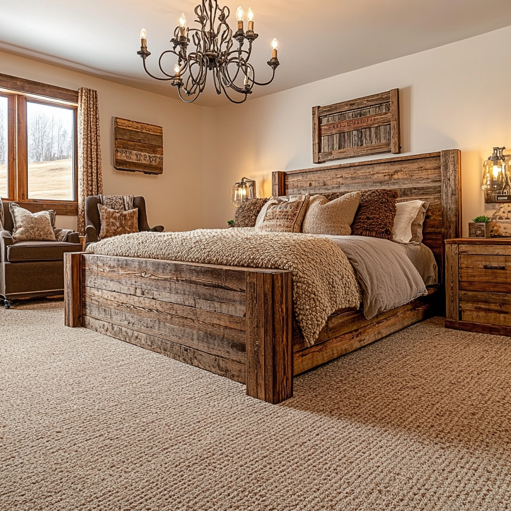 rug on carpet bedroom 19