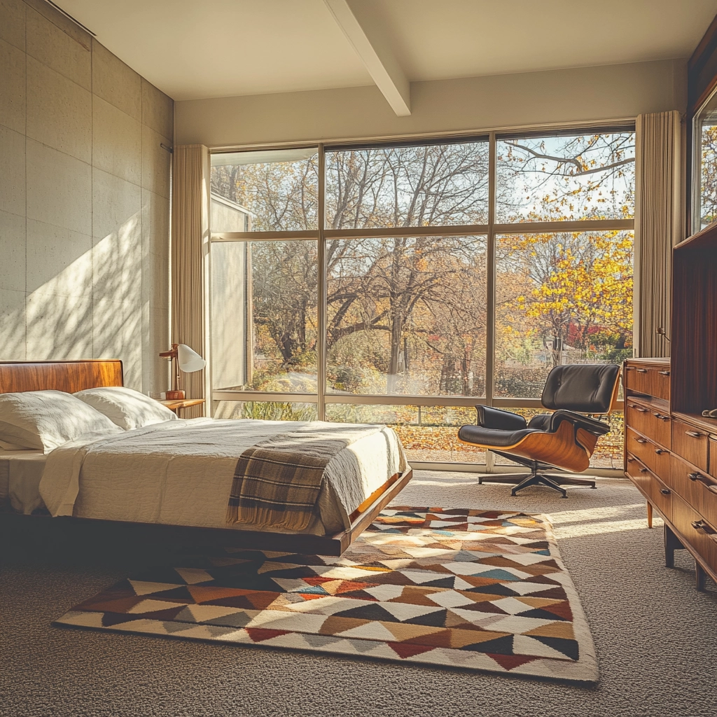 rug on carpet bedroom 58