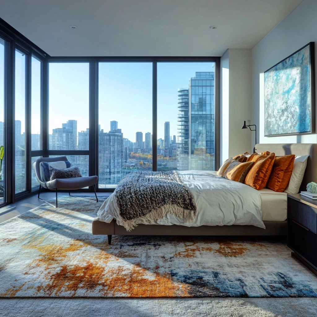 rug on carpet bedroom 70