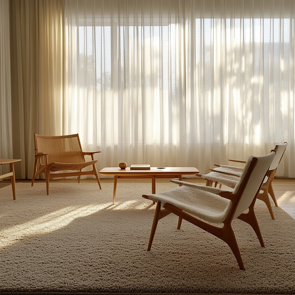 rug on carpet living room 1