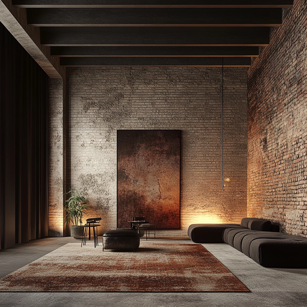 rug on carpet living room 11