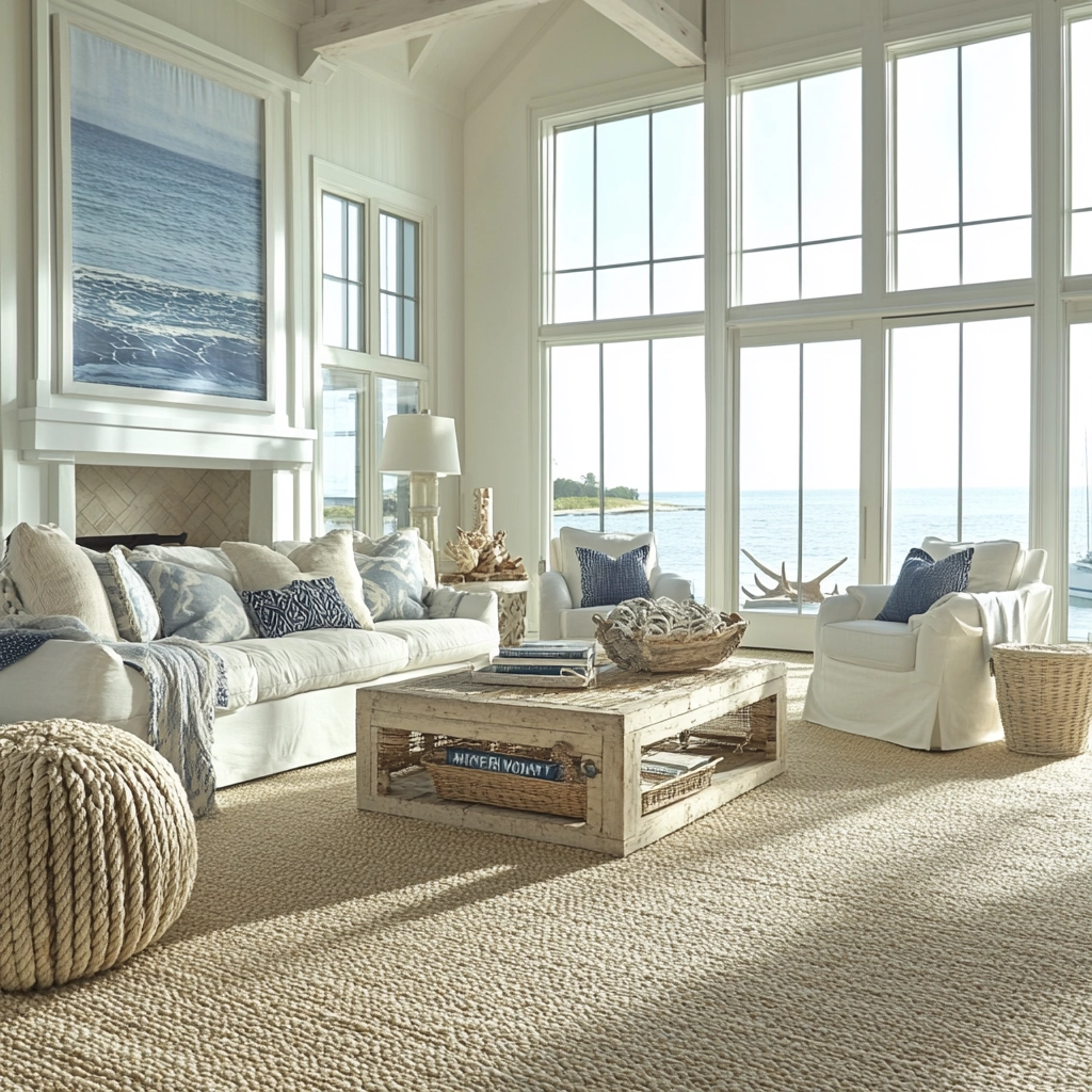 rug on carpet living room 17