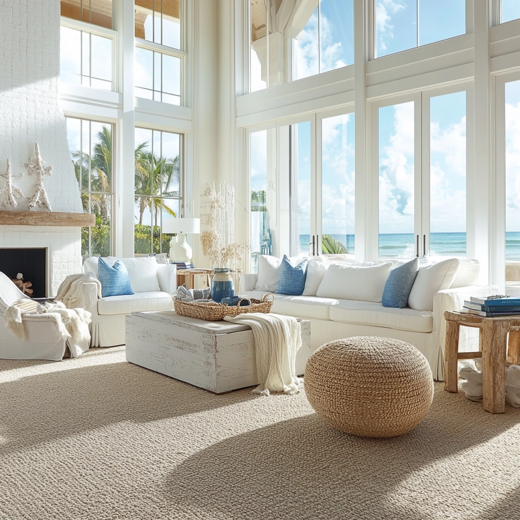 rug on carpet living room 19