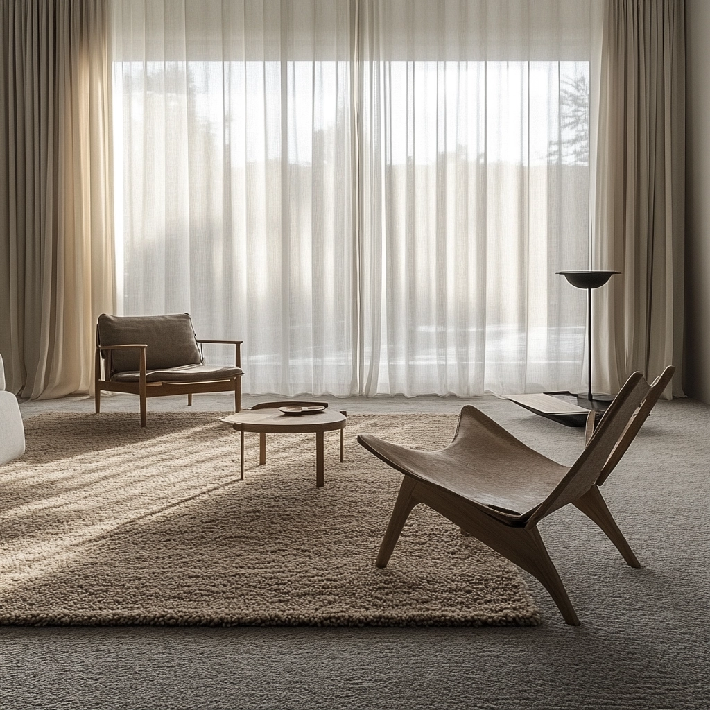 rug on carpet living room 4