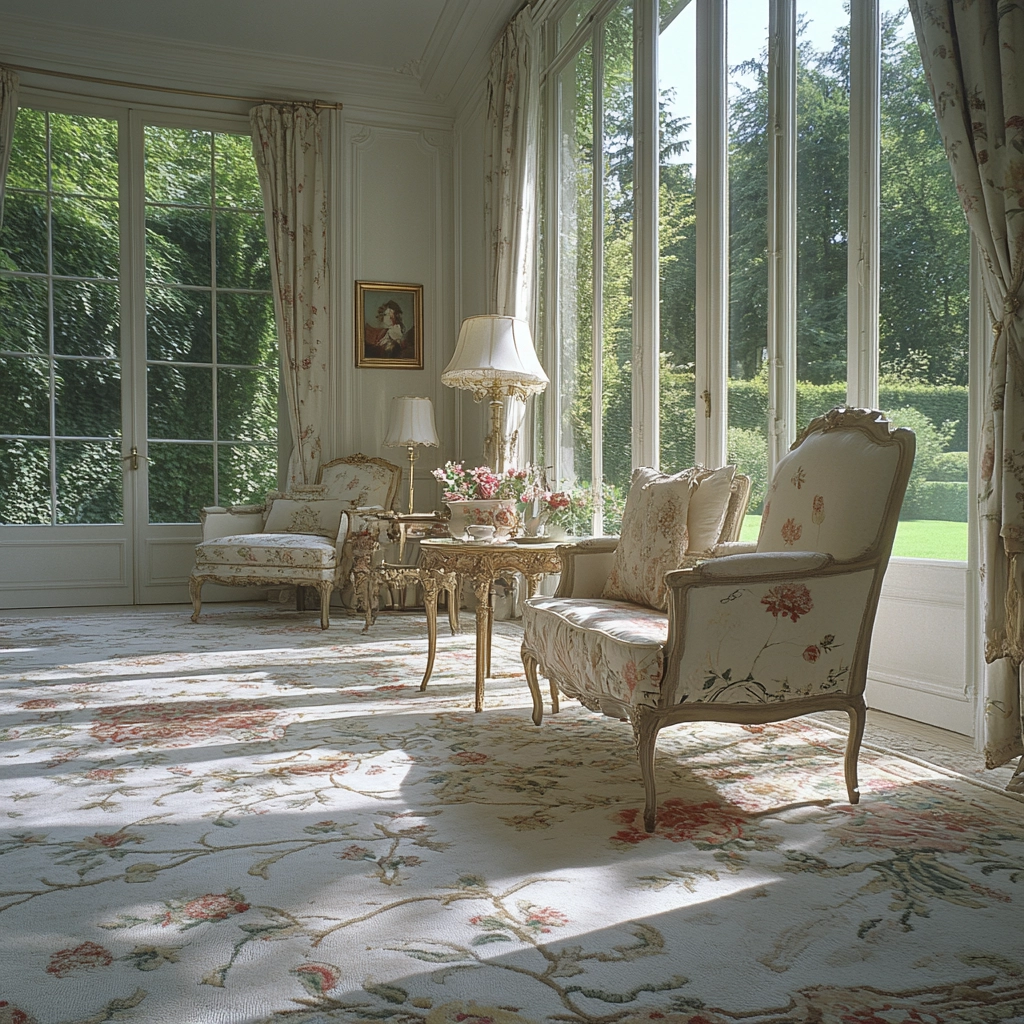 rug on carpet living room 43