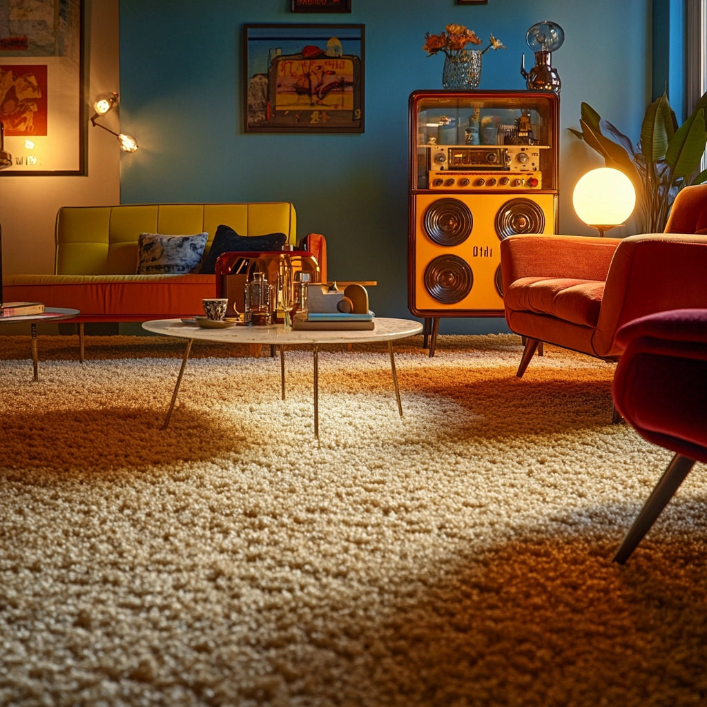 rug on carpet living room 57