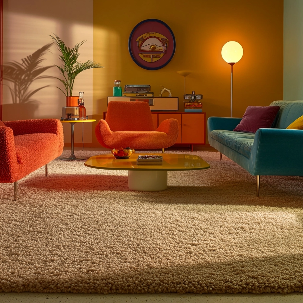 rug on carpet living room 60