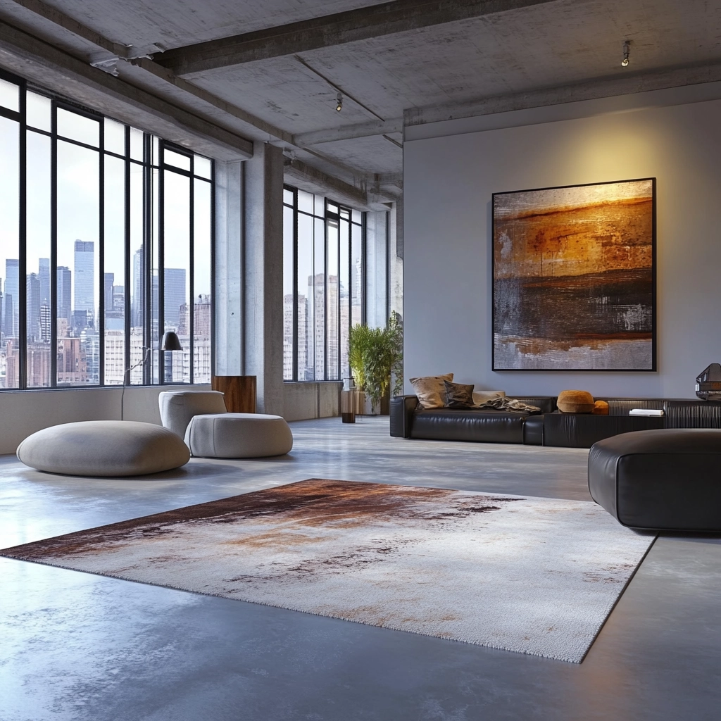 rug on carpet living room 73