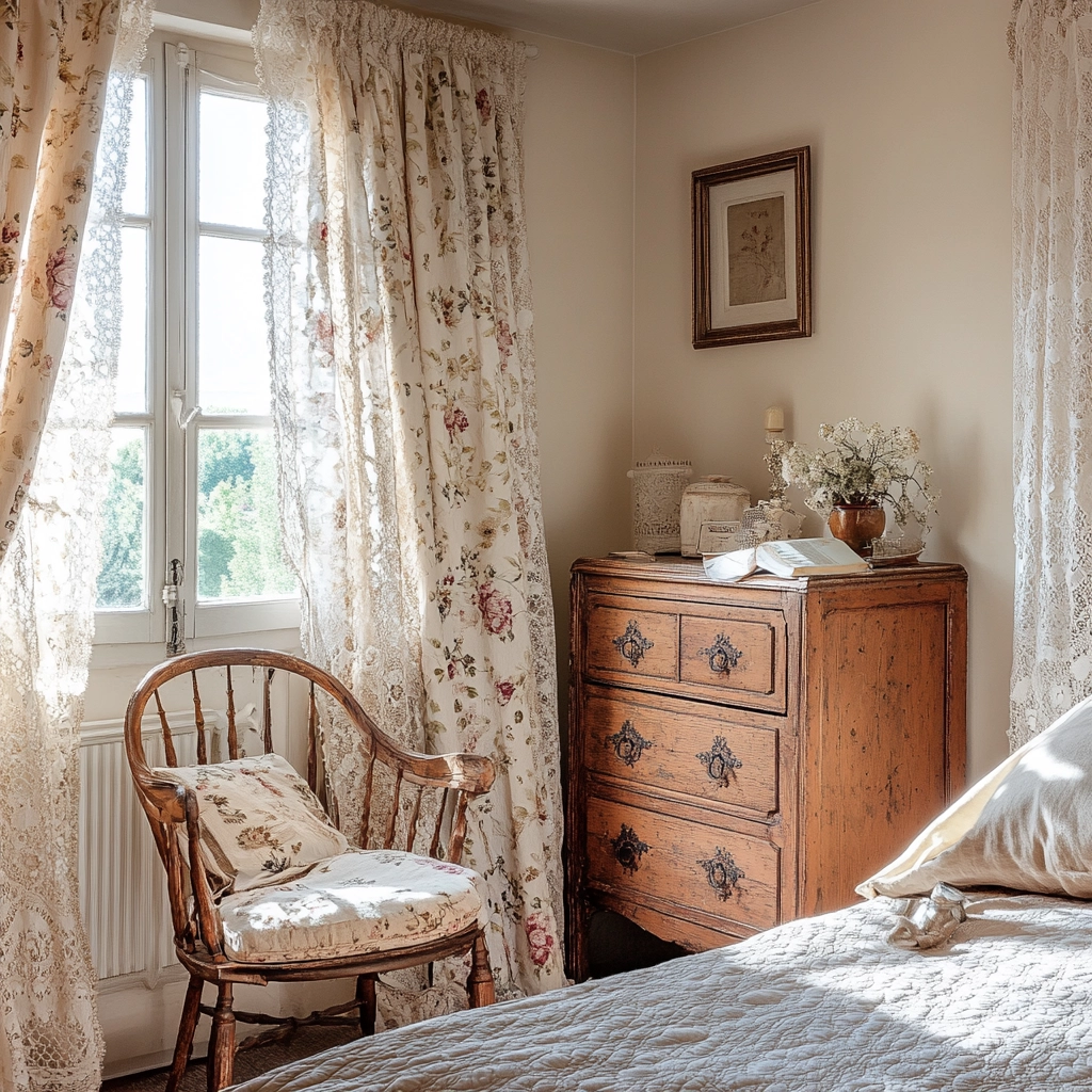 rust and beige bedroom 34