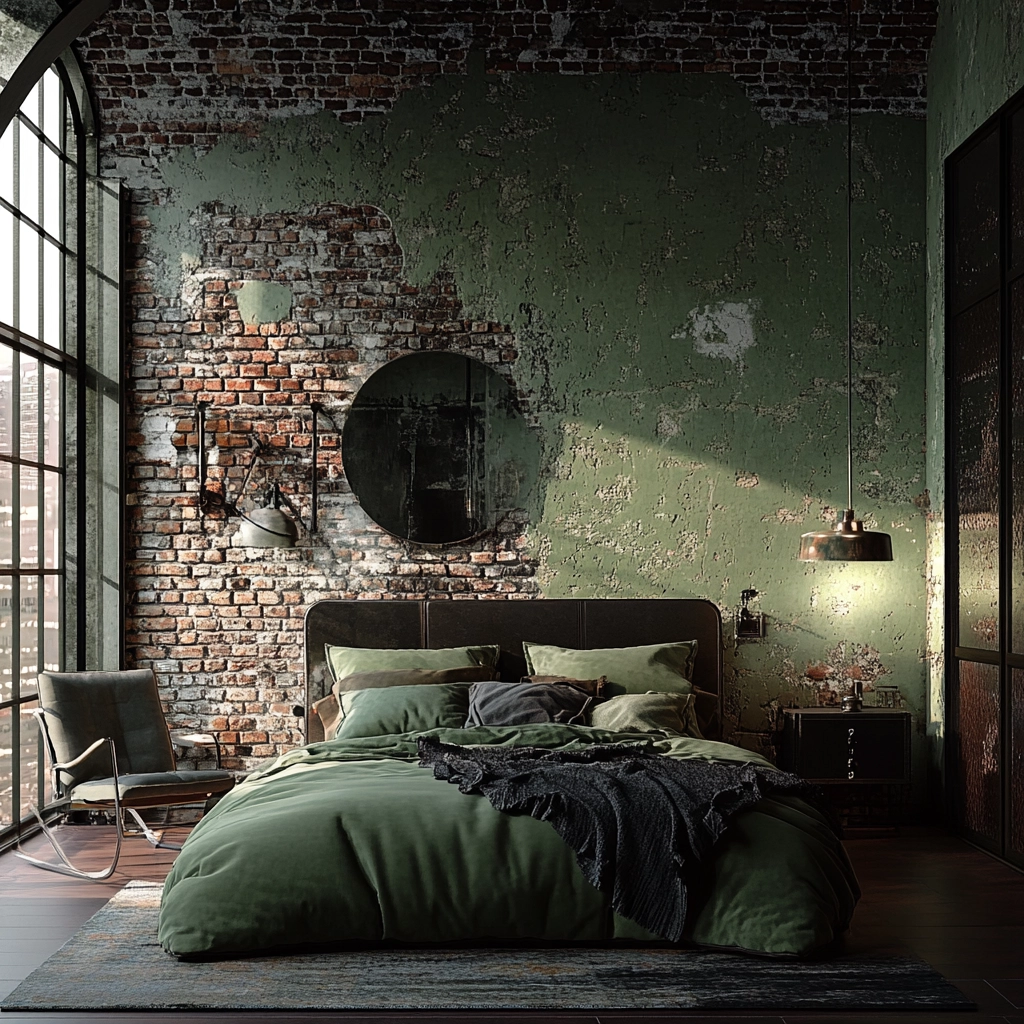 sage green carpet bedroom 19