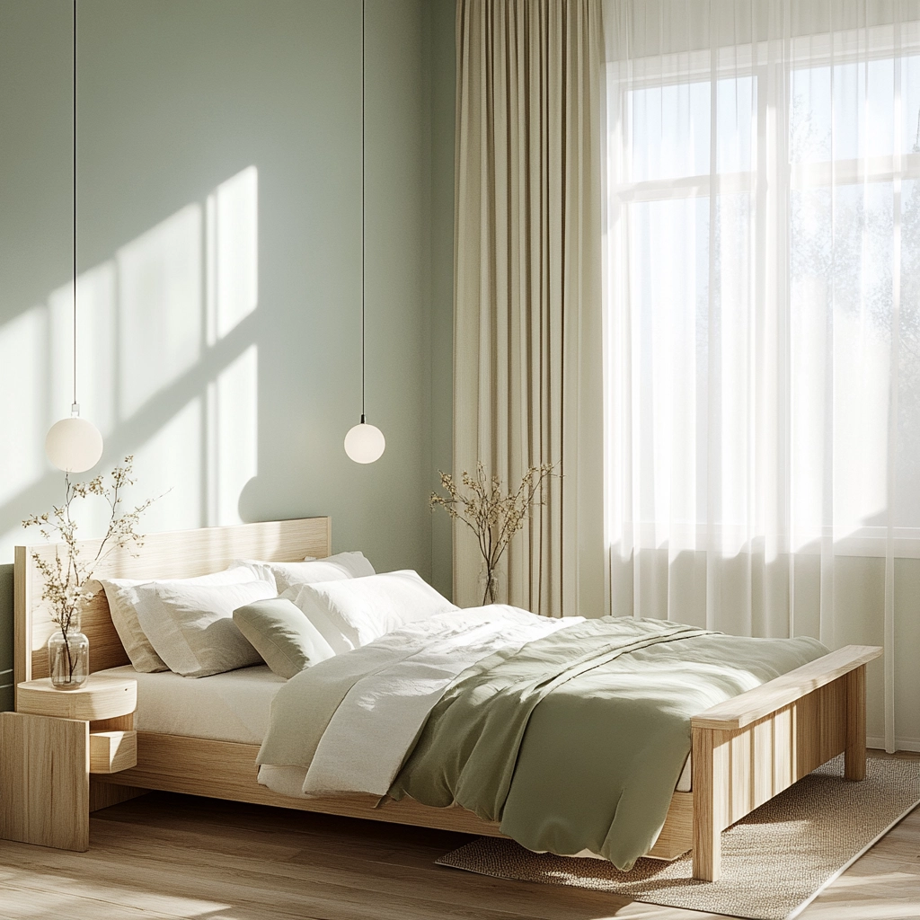 sage green carpet bedroom 2
