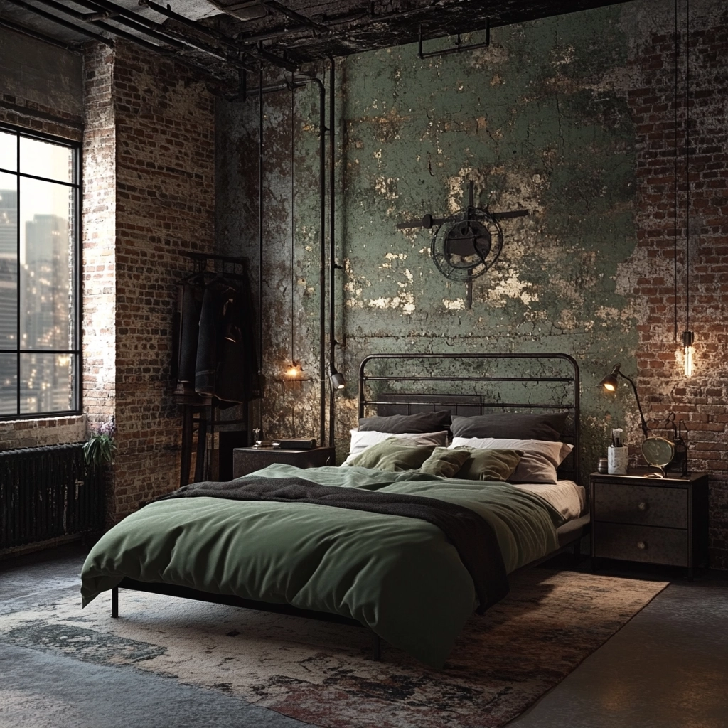 sage green carpet bedroom 20