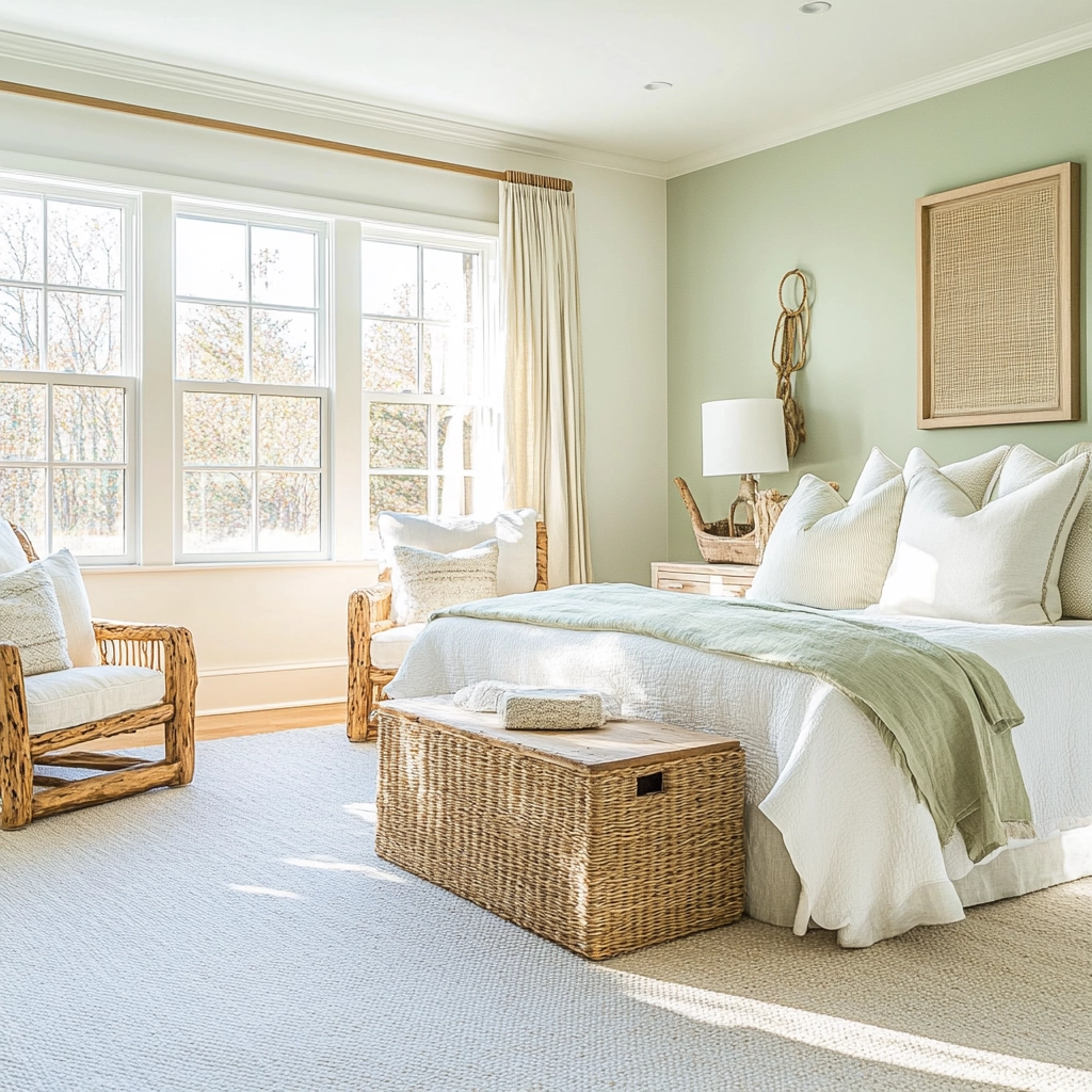 sage green carpet bedroom 27