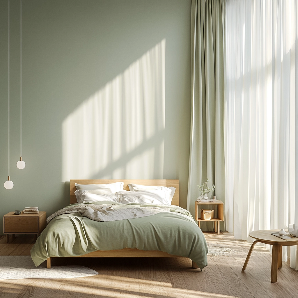 sage green carpet bedroom 3