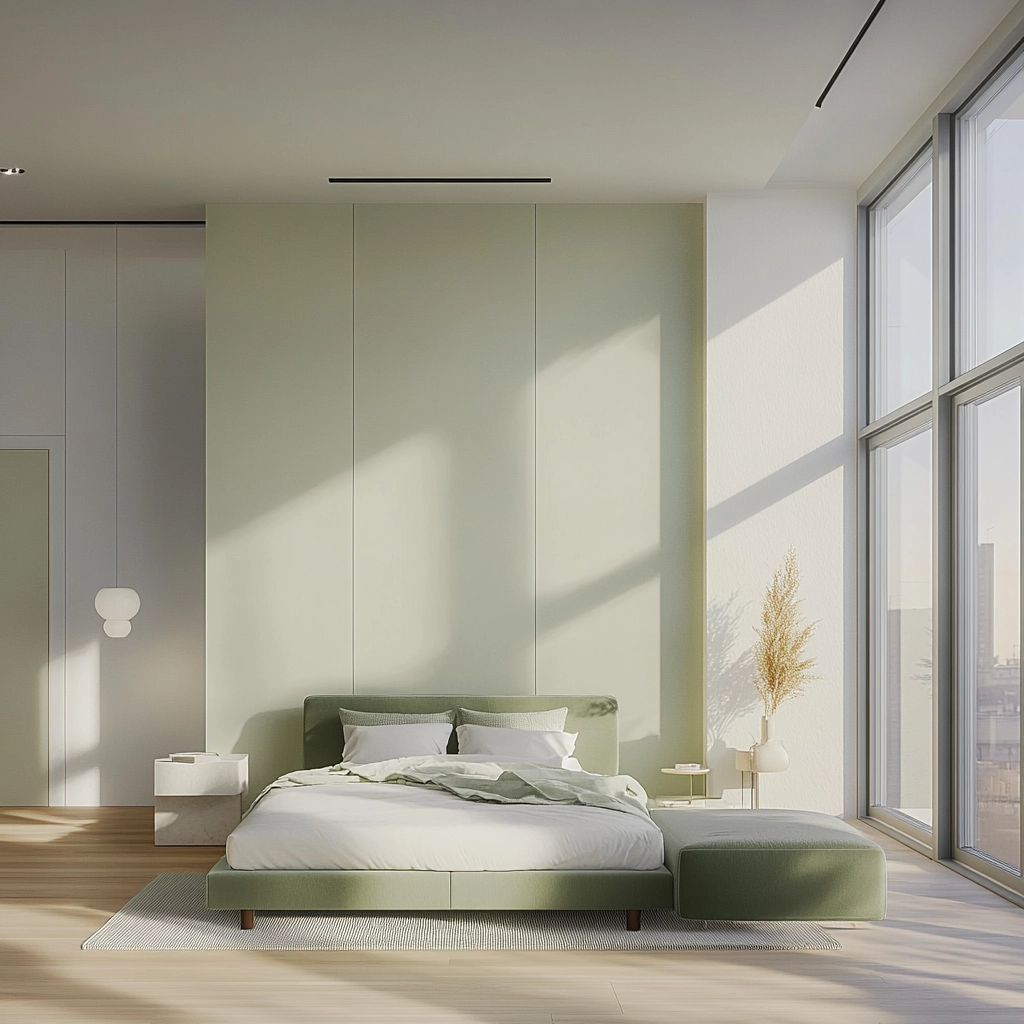 sage green carpet bedroom 35