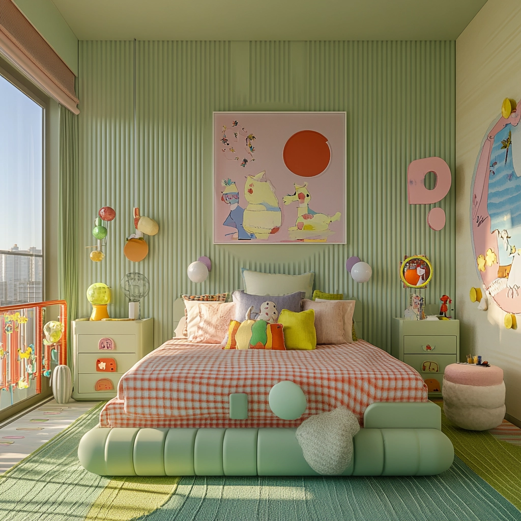 sage green carpet bedroom 37