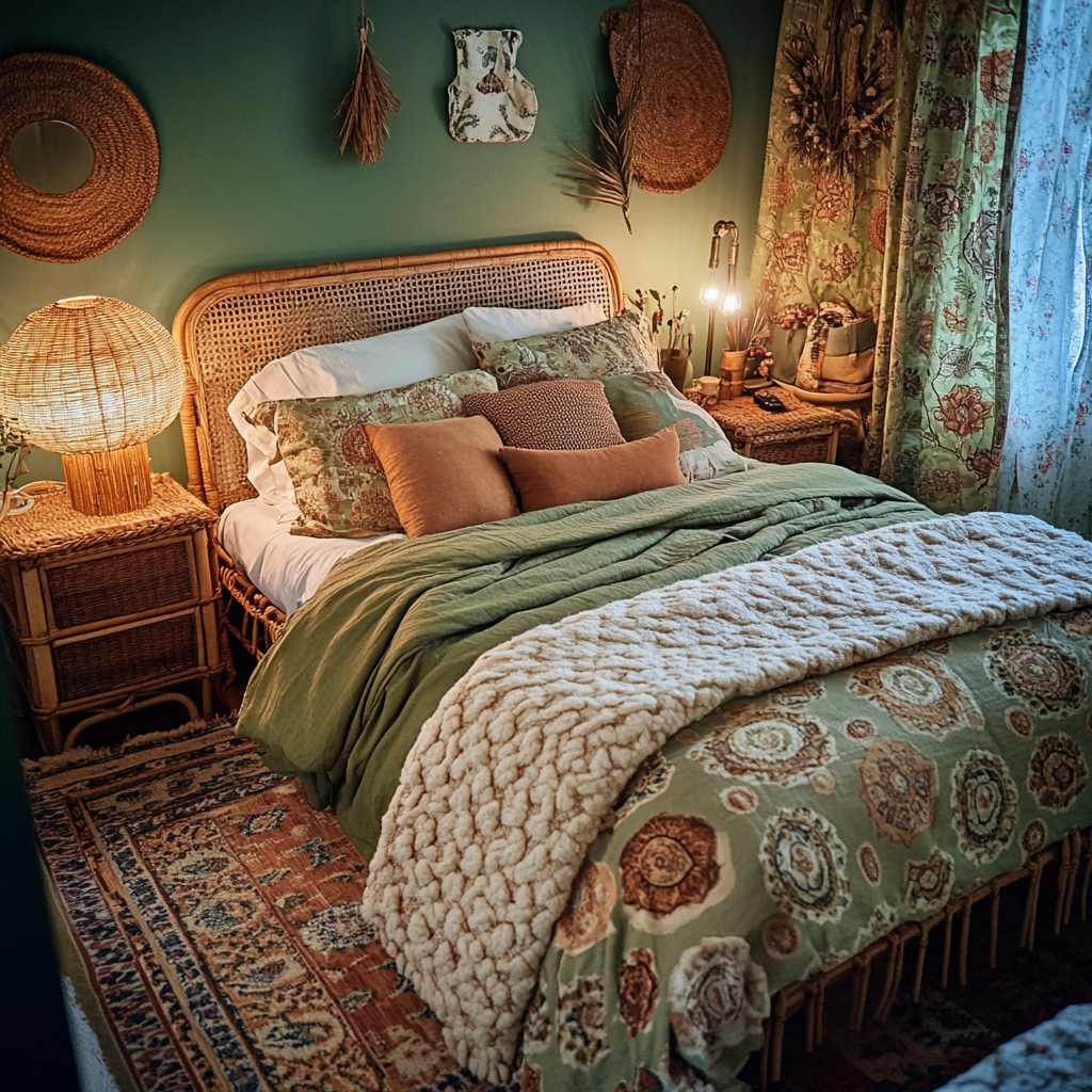 sage green carpet bedroom 5