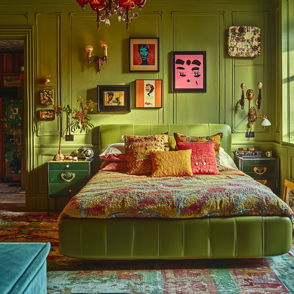sage green carpet bedroom 75