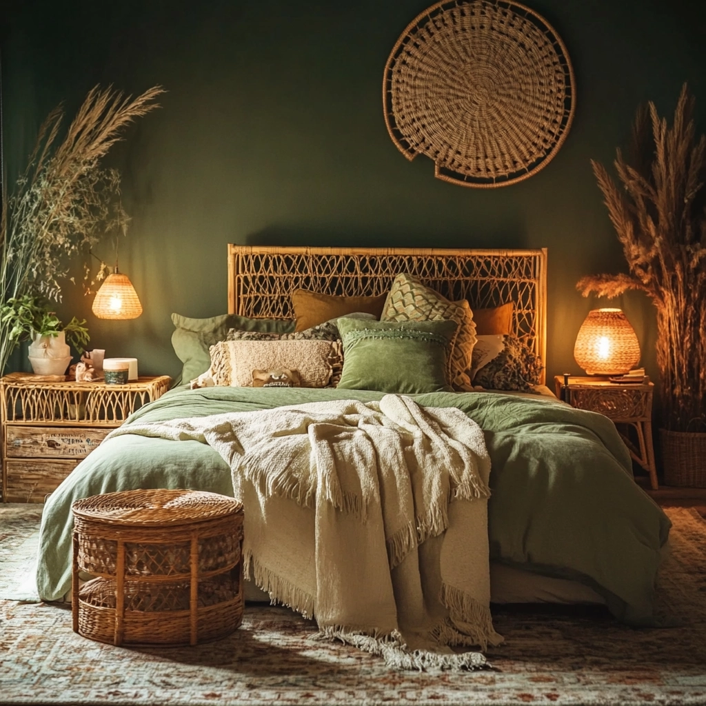 sage green carpet bedroom 8