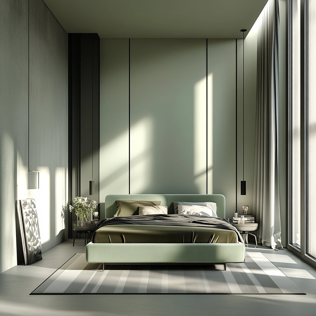 sage green carpet bedroom 9