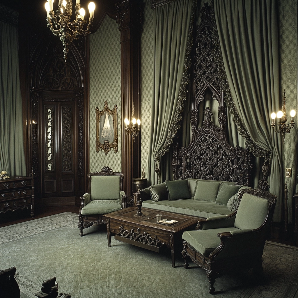 sage green gray and beige bedroom 52