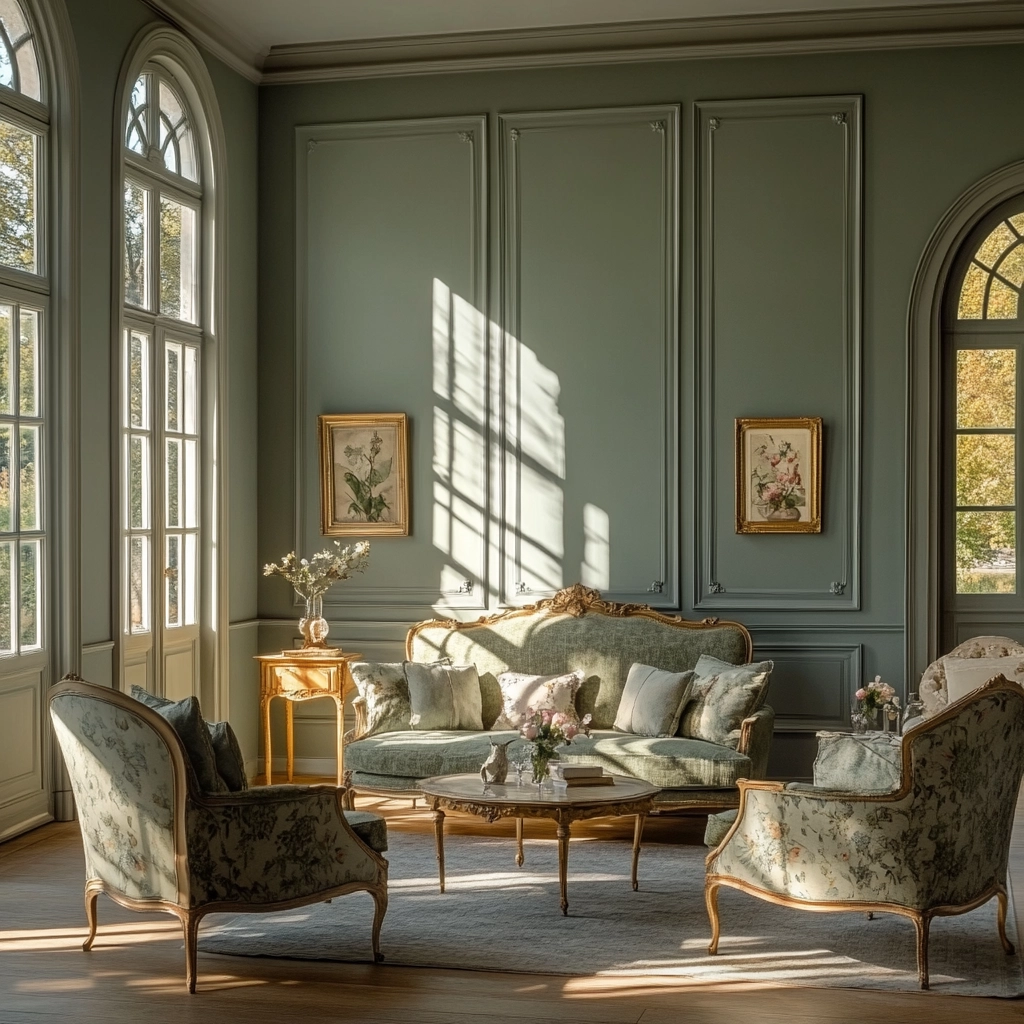 sage green gray and beige bedroom 62