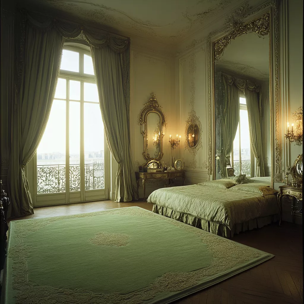 sage green rug bedroom 23
