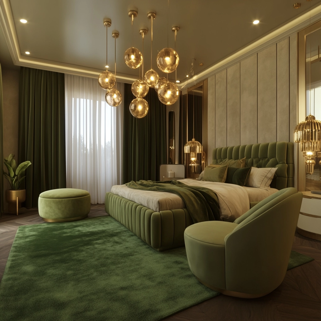 sage green rug bedroom 48