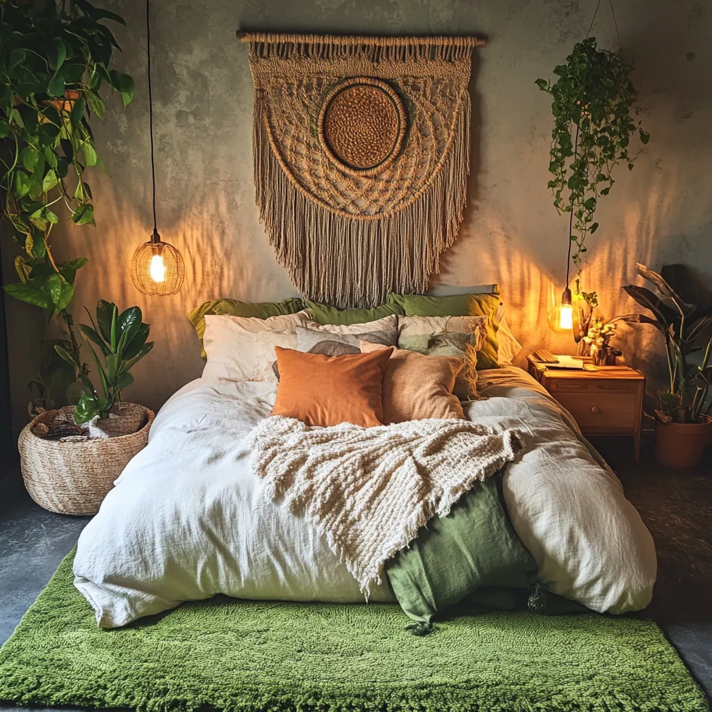 sage green rug bedroom 5