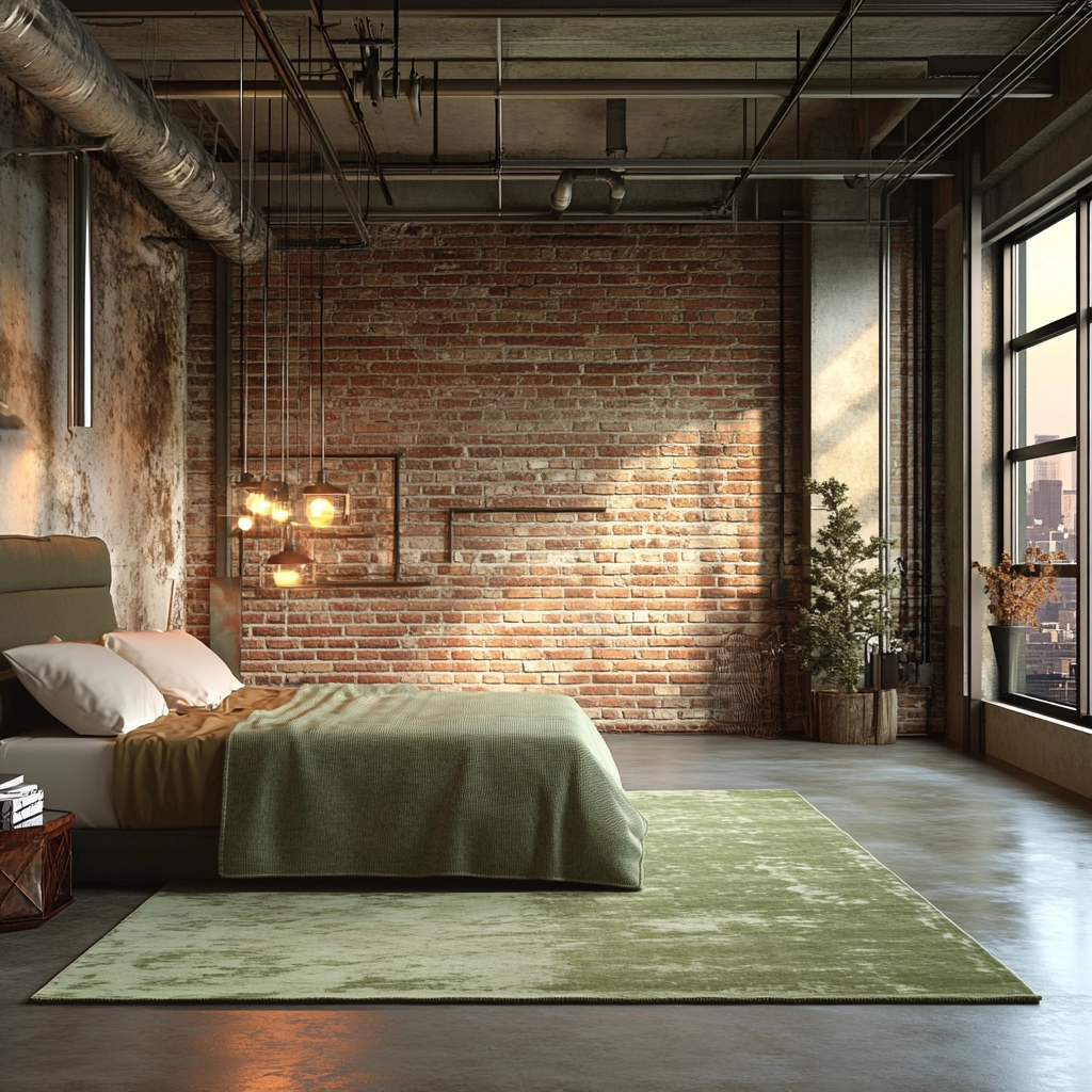 sage green rug bedroom 65
