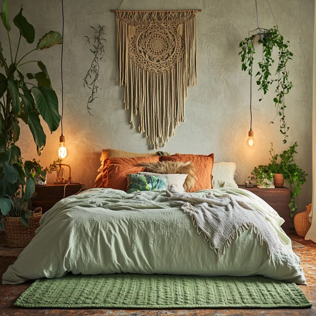 sage green rug bedroom 7