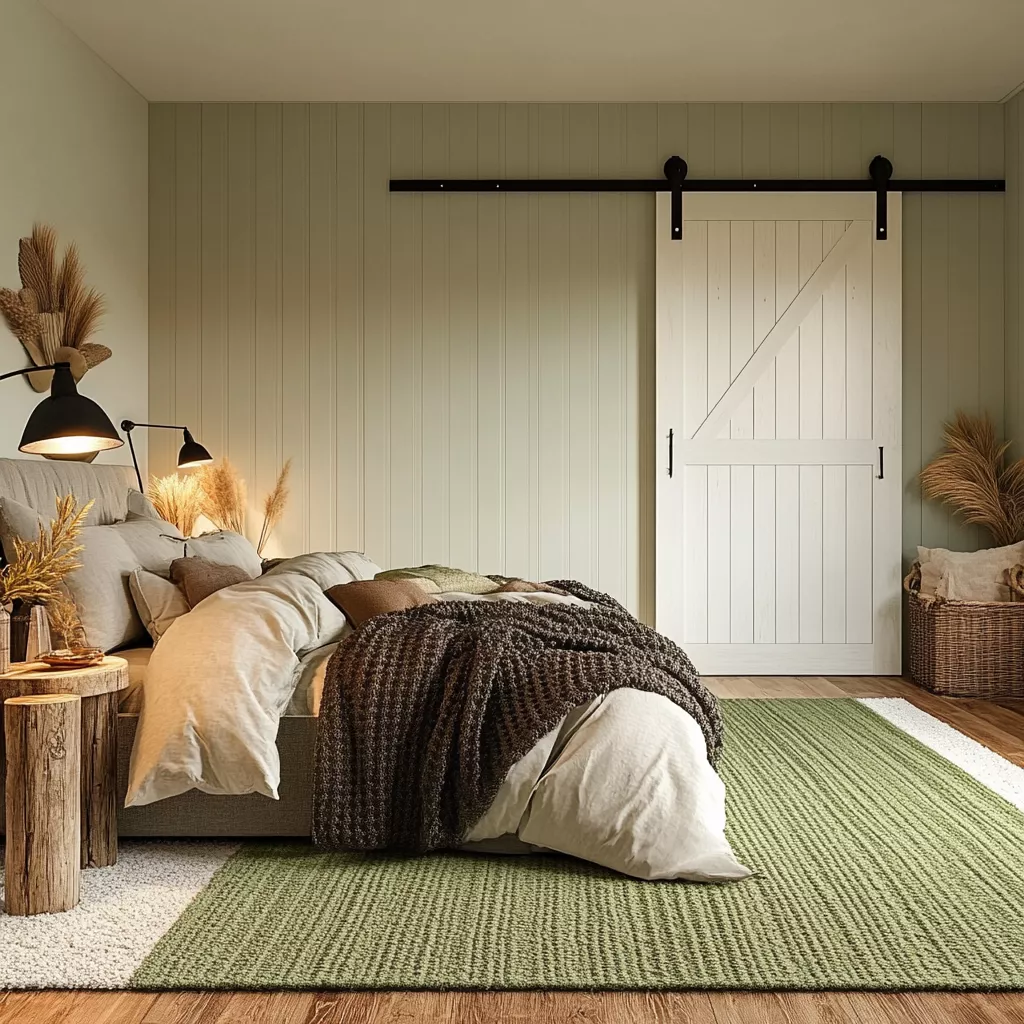 sage green rug bedroom 74