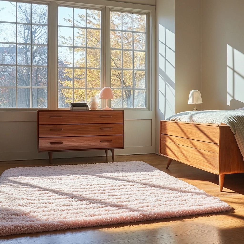 shag rug bedroom 10