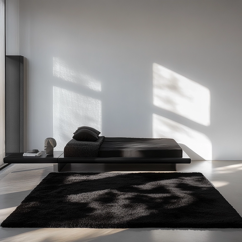 shag rug bedroom 22