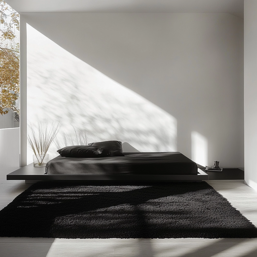 shag rug bedroom 23