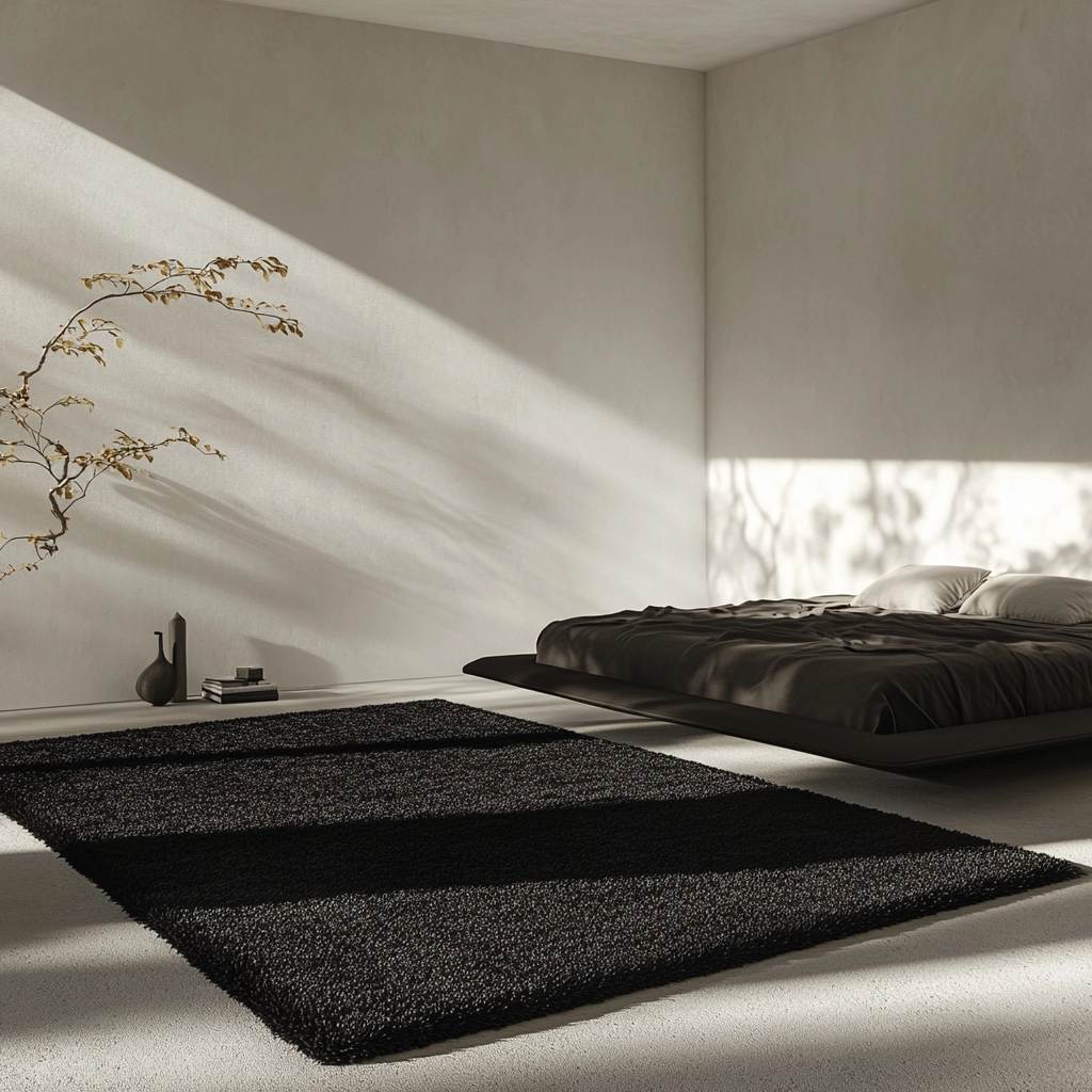shag rug bedroom 24